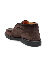 Suede Slip-On Chukka Boots