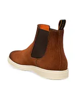 Suede Burnished Sport Chelsea Boots