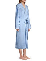 Gisele Striped Jersey Robe