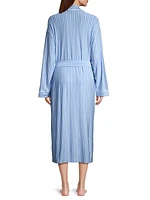 Gisele Striped Jersey Robe