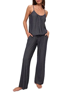 Gisele Striped Pajama Set