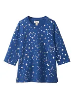 Baby Girl's & Little Constellation Terry Dress