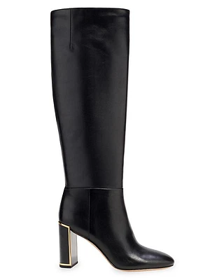 Merritt 83MM Leather Knee-High Boots