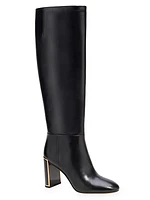 Merritt 83MM Leather Knee-High Boots