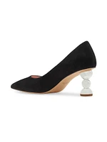 Charmer 76MM Leather Pumps