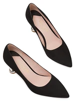 Charmer 76MM Leather Pumps