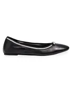 Claudette Leather Ballet Flats