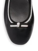 Claudette Leather Ballet Flats