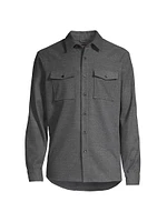 Stretch Jersey Long-Sleeve Shirt