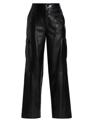 Shelly Faux Leather Pants