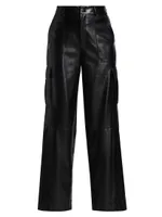 Shelly Faux Leather Pants