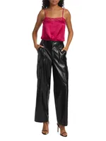 Shelly Faux Leather Pants