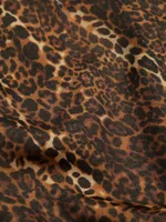 Isa Leopard Silk Bodysuit