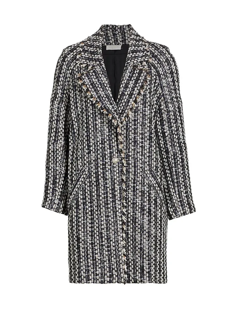 Valeria Metallic Tweed Jacket