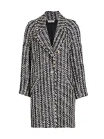 Valeria Metallic Tweed Jacket