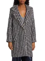 Valeria Metallic Tweed Jacket