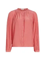 Maria Satin Blouse