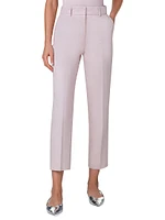 Feryn Straight-Leg Cotton-Blend Pants