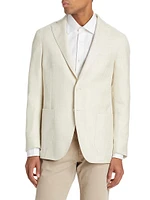 COLLECTION Wool-Blend Two-Button Sport Coat