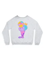Little Girl's, Girl's & Adult's Iscream Party Crewneck Sweatshirt