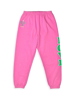 Little Girl's, Girl's & Adult's Love Tennis Club Joggers