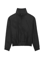 Teddy Jacket Oversized Cassandre Silk Twill