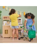 Little Kid's Little Helper Dallas Play Shopping Cart