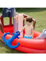 Baby Boy's Water Fun Inflatable Pirate Ship Sprinkler Play Center