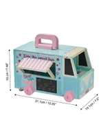 Little Girl's Olivia's Café Portable Food Truck Dollhouse