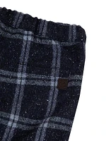 Baby Boy's & Little Boy's Wool-Blend Plaid Pants