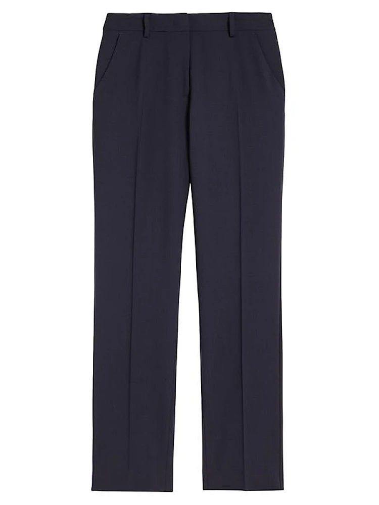 Classic Wool Crop Trousers