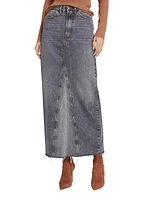 Charlotte Denim Maxi Skirt