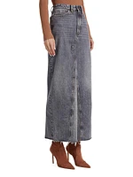 Charlotte Denim Maxi Skirt