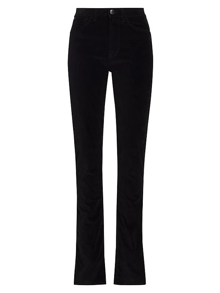 Kaya Split-Hem Slim Jeans