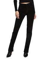 Kaya Split-Hem Slim Jeans