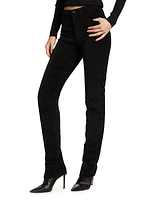 Kaya Split-Hem Slim Jeans