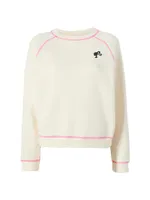 Bandier x Barbie Fleece Crewneck Sweater