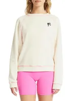 Bandier x Barbie Fleece Crewneck Sweater