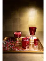 Barocco Ruby High Ball Glass