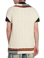 Moncler x Palm Angels V-Neck Wool Vest