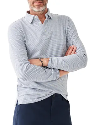 Movement Long-Sleeve Polo Shirt