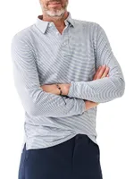 Movement Long-Sleeve Polo Shirt