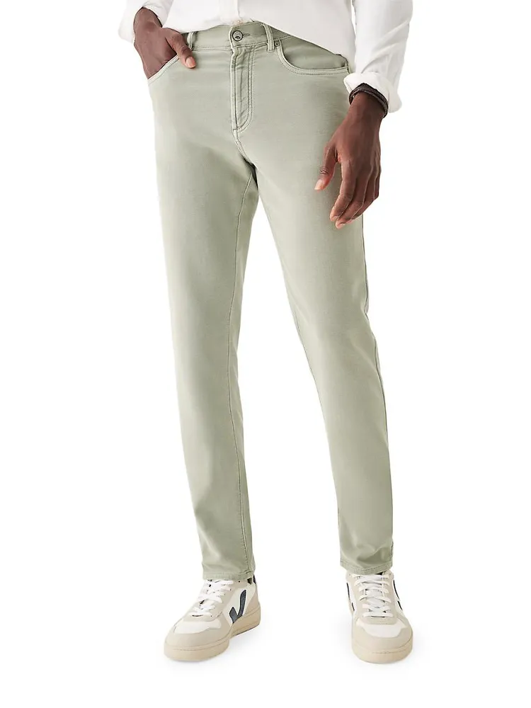 Stretch Terry 5-Pocket Pants