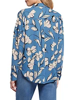 Becky Floral-Print Blouse