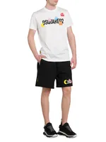 Pac-Man Cigarette-Fit T-Shirt