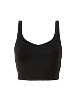 Tempo V-Neck Crop Bra