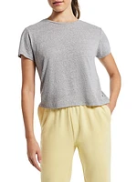 Wesley Bowery Boxy Heathered Cotton Tee