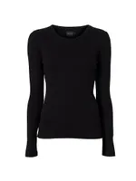 Rivington Rib-Knit Blouse