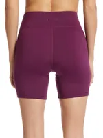 Center Stage Stretch Biker Shorts