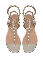 Rockstud Metallic Flat Flip-flop Sandal